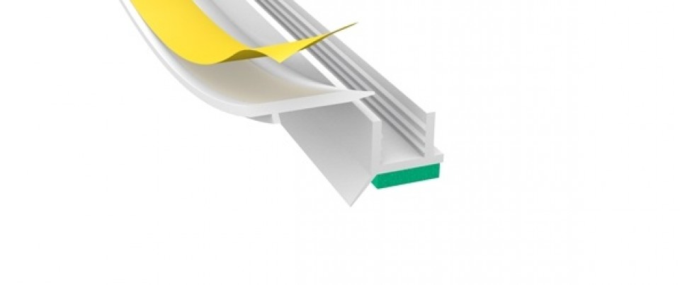 Profil przyokienny z uszczelką 9mm x 3m