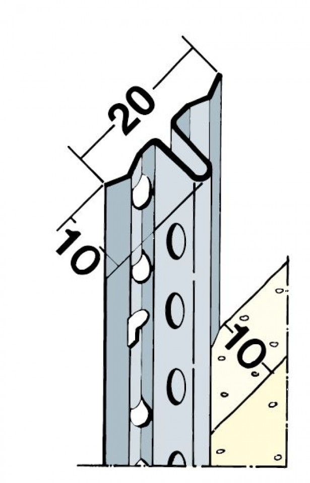 Listwa podtynkowa W10